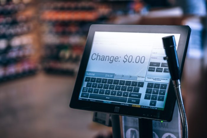 Tablet cash register