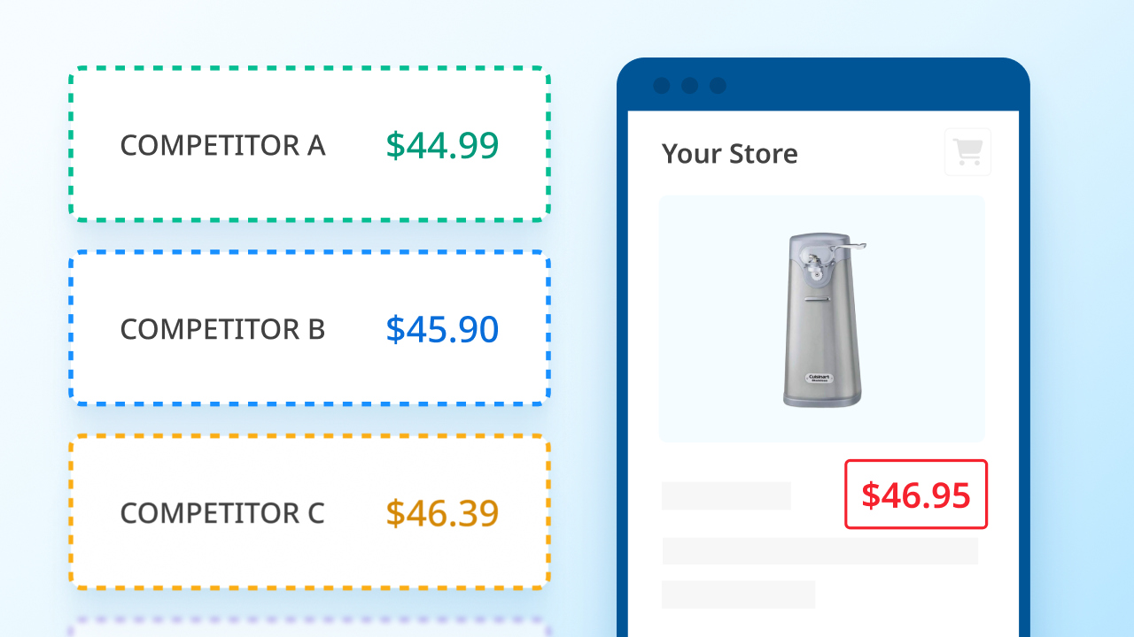 Visibilité des prix avec Price Intelligence