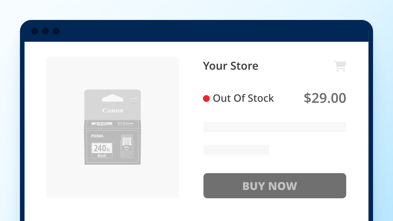 Visibilité des ruptures de stock avec Price Intelligence