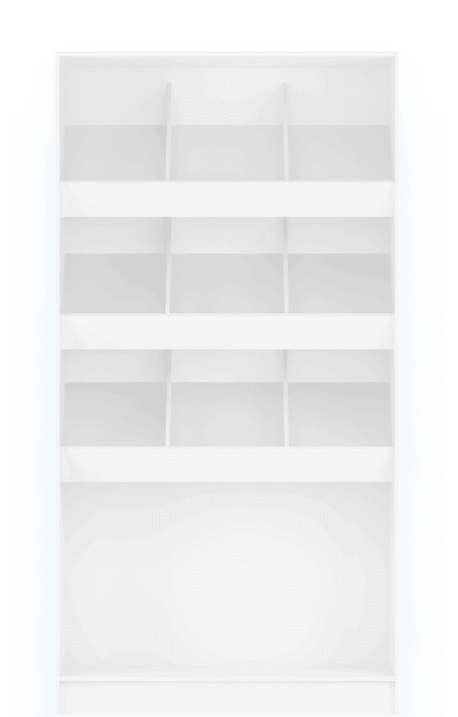 Price and assortment mockup illustration